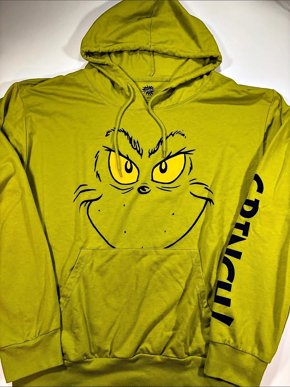 The Grinch Hoodie Graphic Green XL Like New